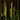 Green taper candle