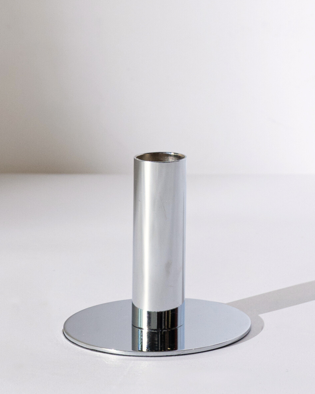 SILVER | PLATED CANDLE HOLDER