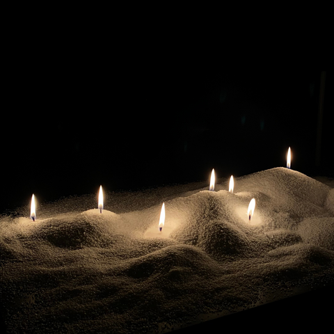 How to use SANDWAX | Our refillable candle sand.