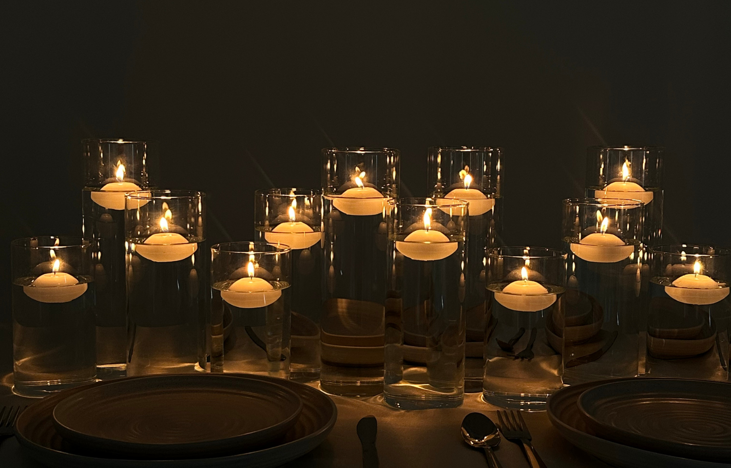 How to Make an Impression with Floating Candles