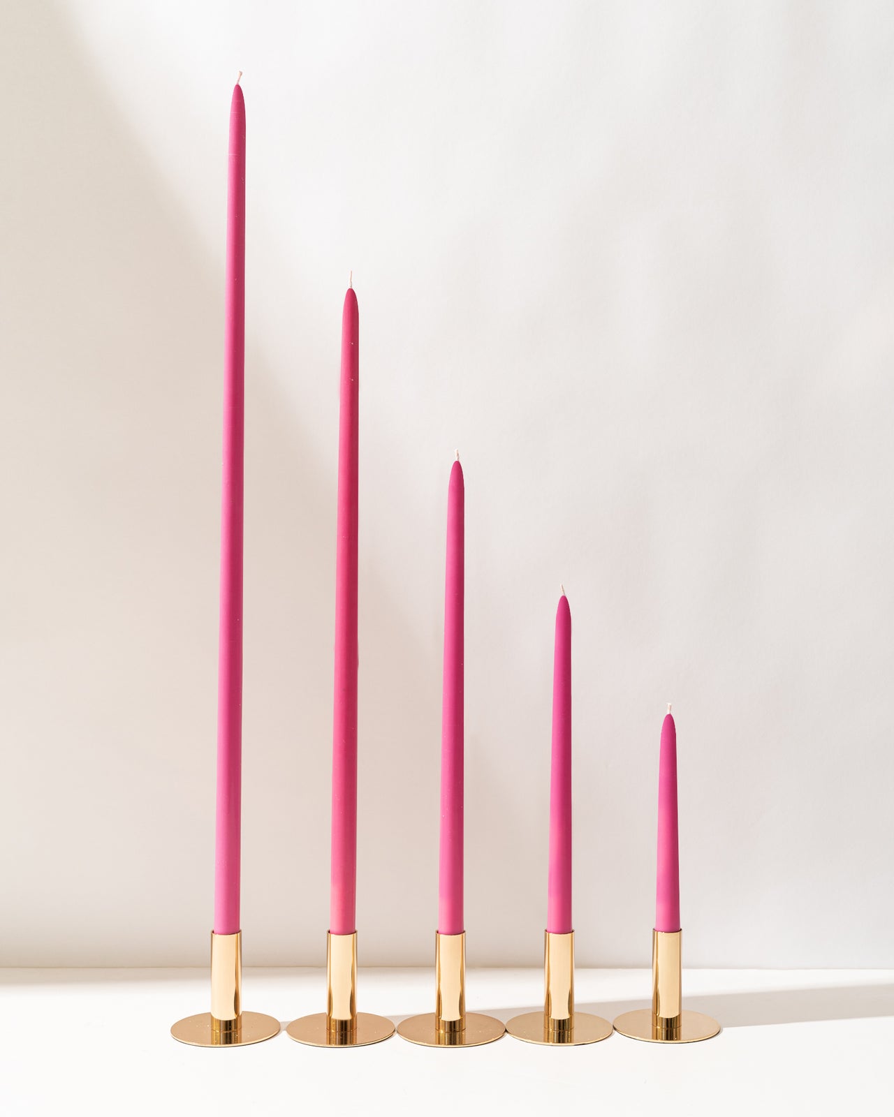 HOT PINK | XXL Taper Candles