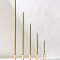 Olive Green Taper Candles