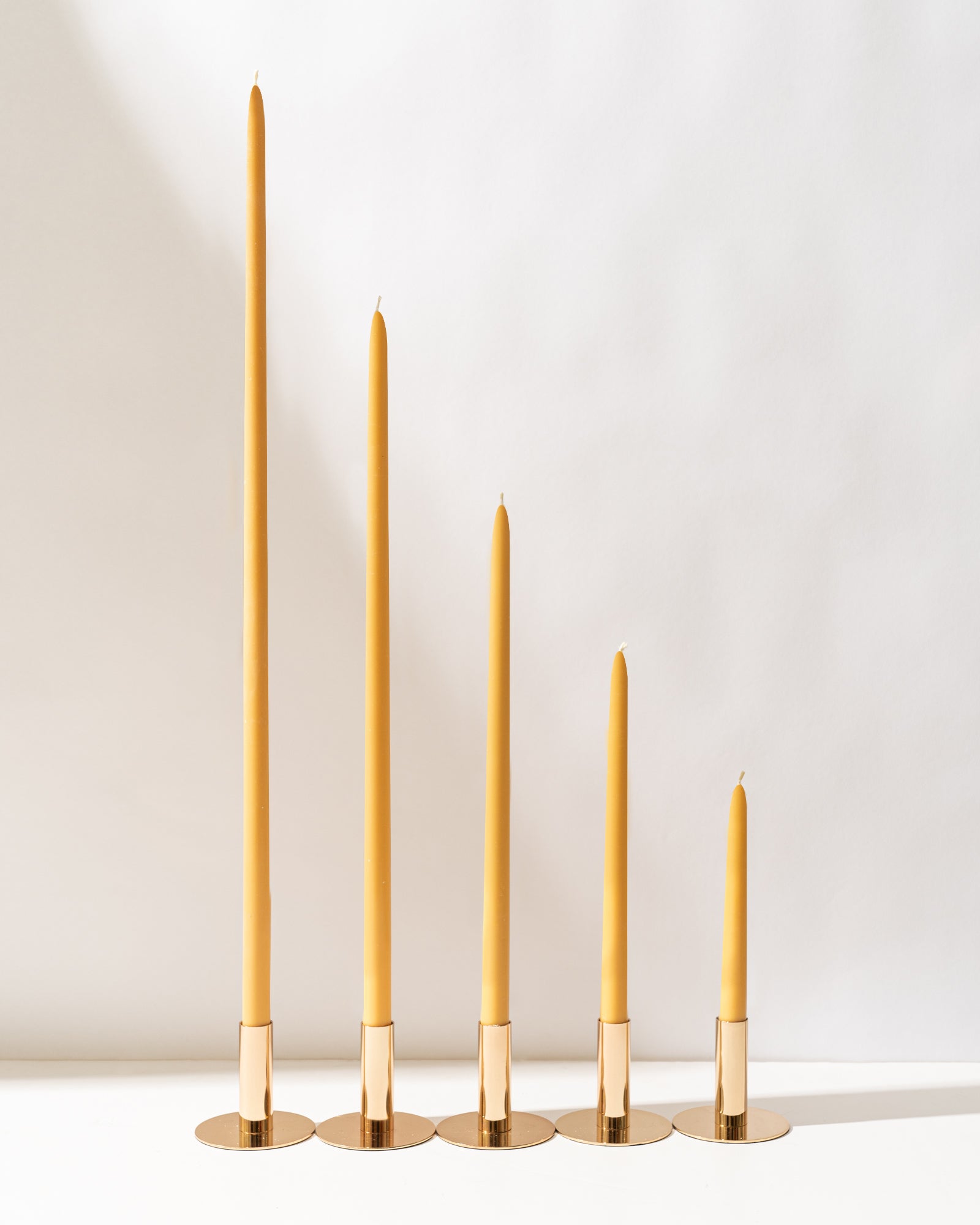 BEESWAX | XXL Taper Candles