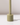 The Hall of Flame Olive Green Wax Candle Holder stands upright on a matching round base, casting a soft shadow on a white surface with a neutral background.