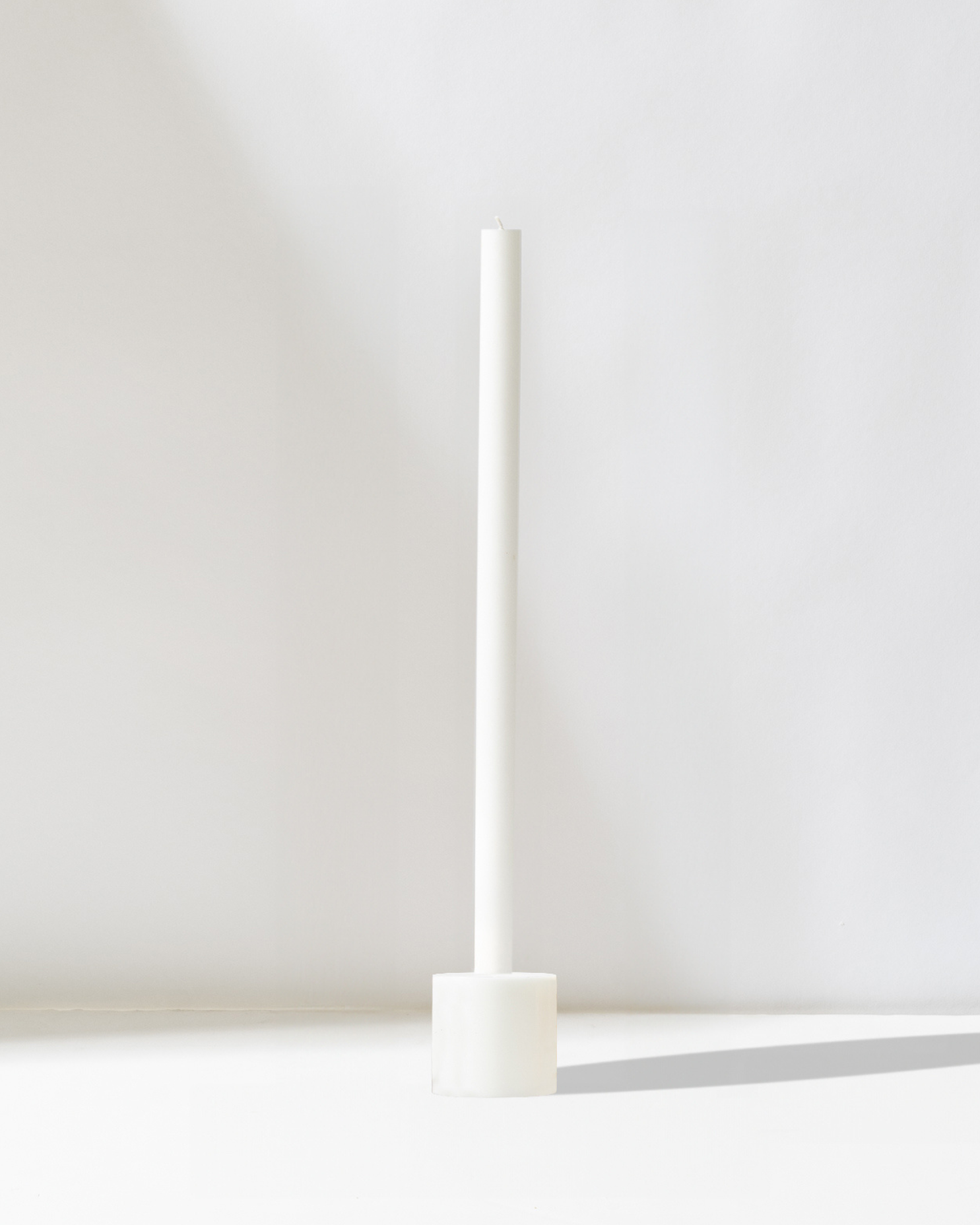 WHITE | Wax Candle Holder