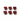 Six Hall of Flame Heart Tealights are arranged in two rows of three on a white background.