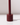 Bordeaux Dark Red Wax Candle Holder