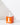 The Hall of Flame White Plated Candle Holder sits on an orange box with white text, ideal for displaying XXL Tapers, placed on a white surface against a light backdrop with a subtle shadow.