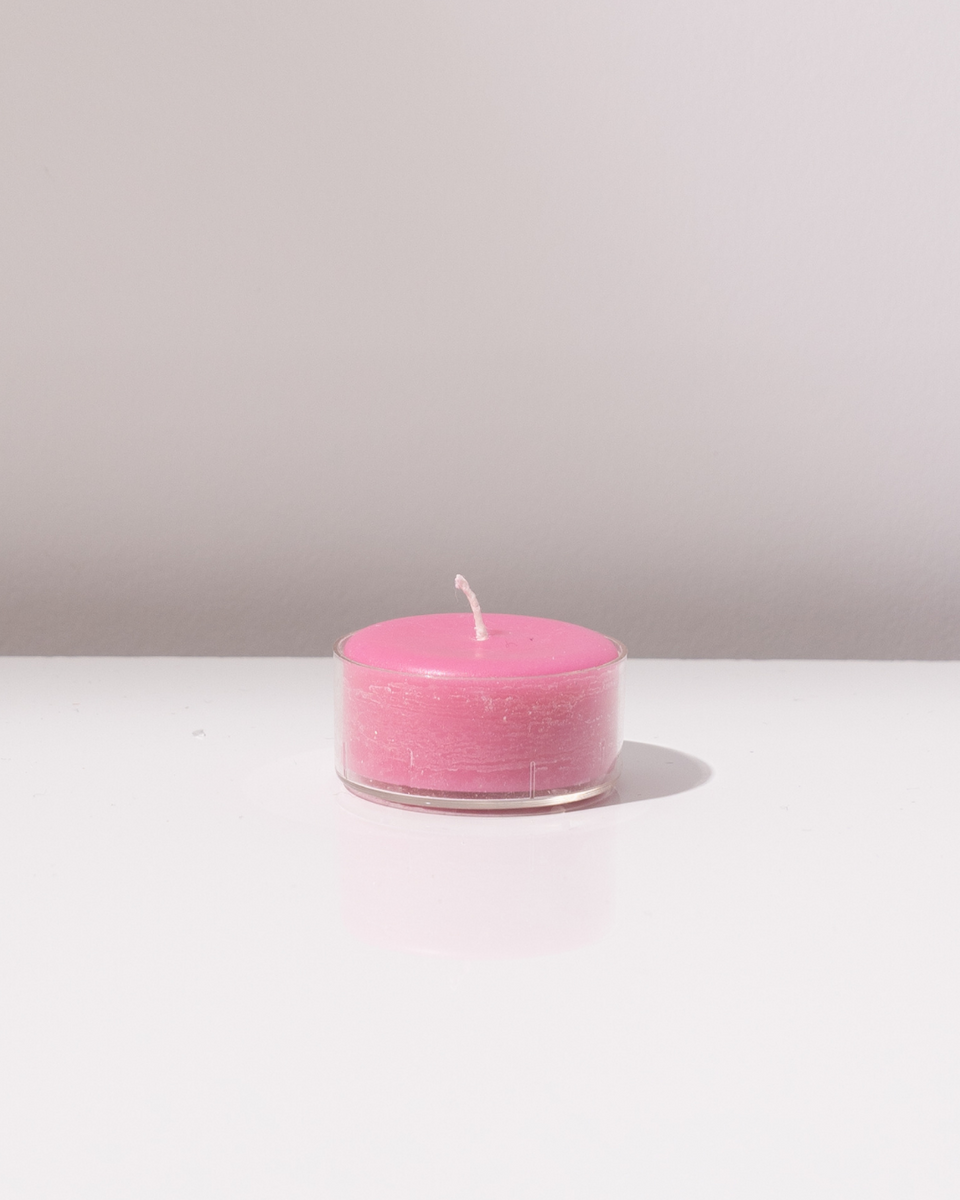 Hot Pink Tea Light Candles 10 Pack | Hall of Flame