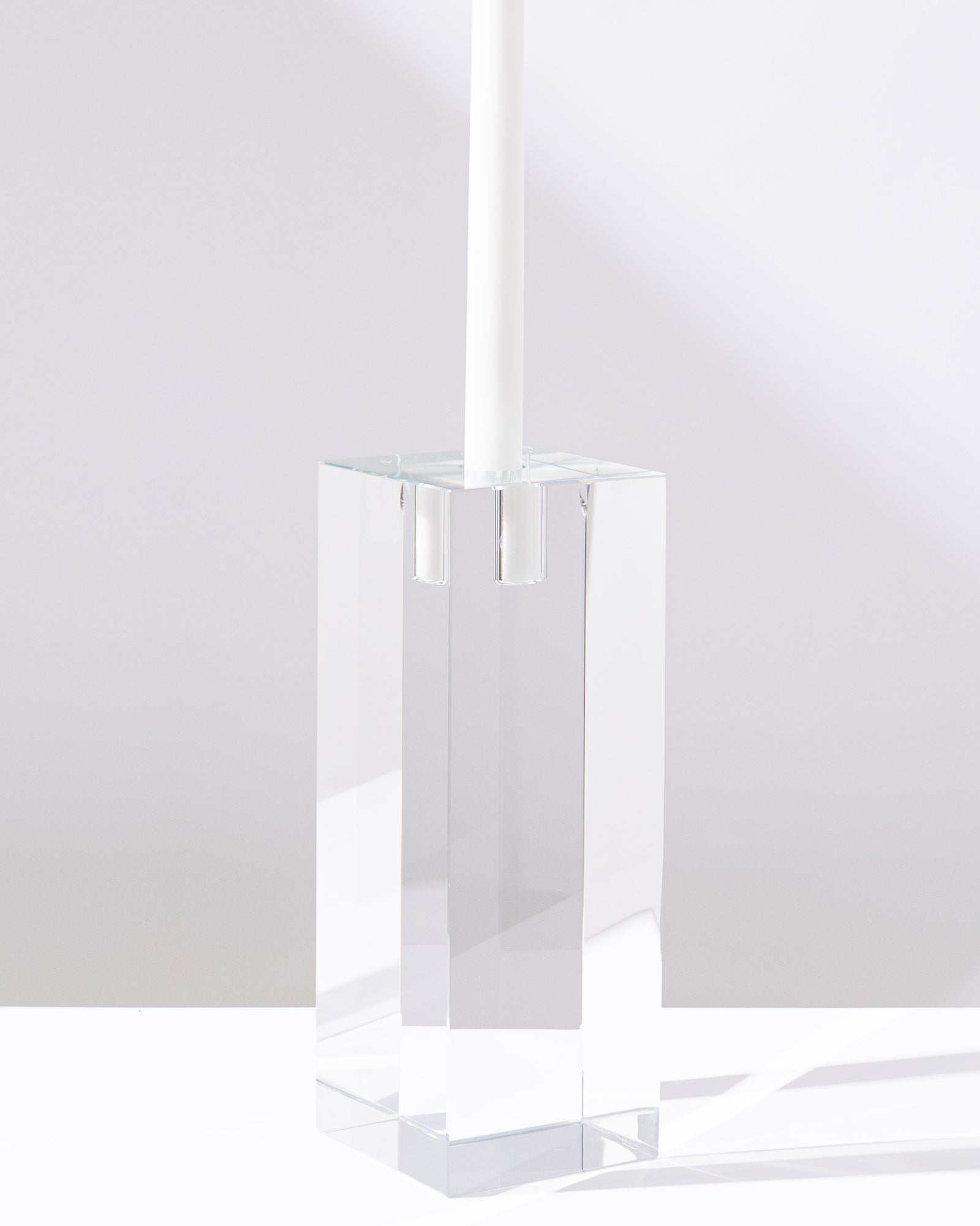 Crystal Glass Candle Holder | XXL