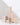 Six Hall of Flame Sand Square Pillar Candles XXL in beige, featuring Anti-Warp Technology, are arranged on a white surface. Their varying heights and widths create soft shadows against a white background while retaining lasting shape and style.