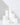 Six Hall of Flame White Square Pillar Candles XXL in various heights are arranged on a white surface.