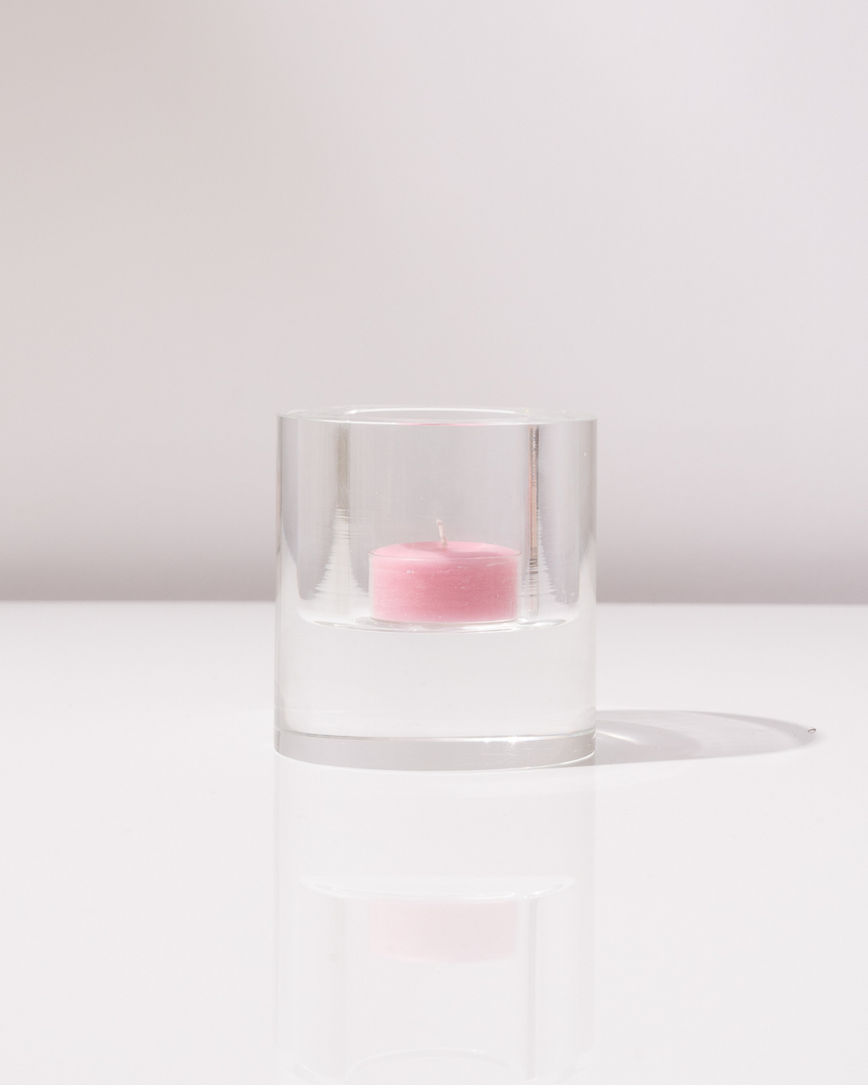 Petal Pink Tea Light Candles 10 Pack | Hall of Flame
