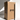 A tall box labeled Hall of Flame Bulk Candles | Wholesale by-the-box stands upright with a single long black candle leaning against it, both casting shadows on a white background—ideal for wholesale candle orders across Australia.