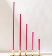 Hot Pink Cathedral Candles