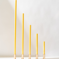 Lemon Yellow Cathedral Candles